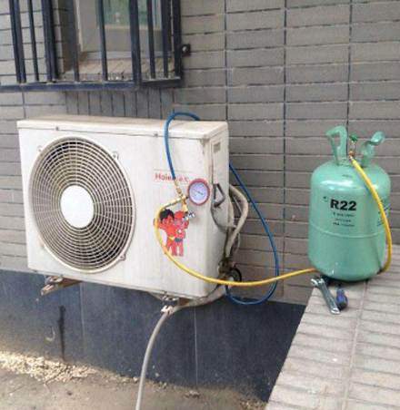 宝兴空调加氟